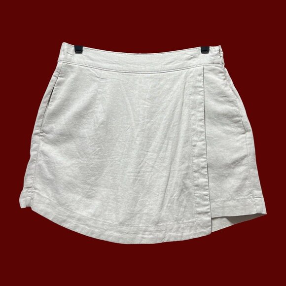 St. John's Bay - Women's Mid-Rise Skort - Beige - 6 - Picture 1 of 16